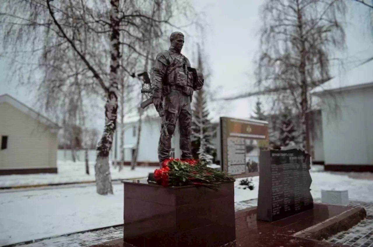 В Нижнем Новгороде открыт монумент бойцам спецназа Росгвардии