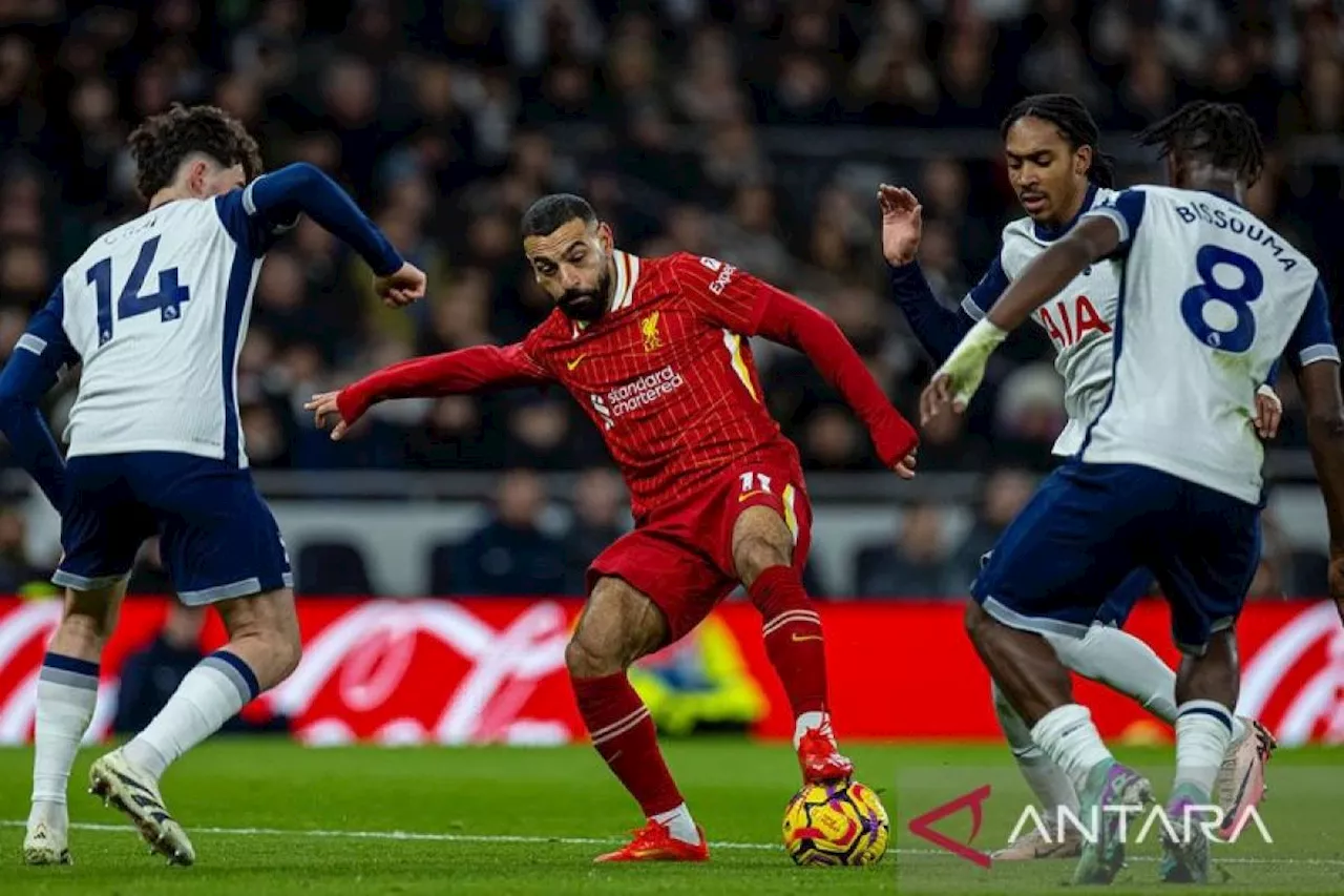 Klasemen Liga Inggris: Liverpool unggul tujuh poin di puncak klasemen