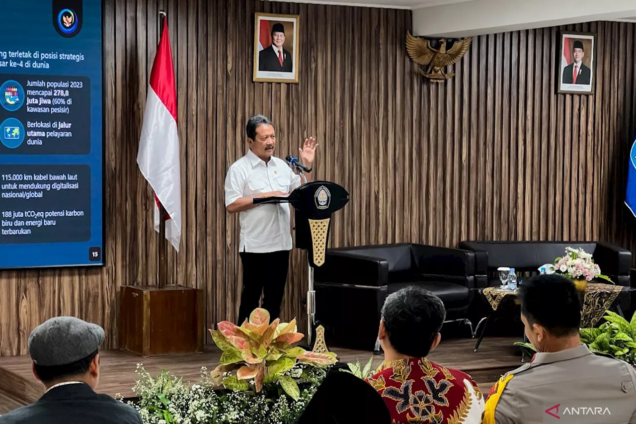 Menteri KKP Ajak Undip Sinergi untuk Swasembada Pangan