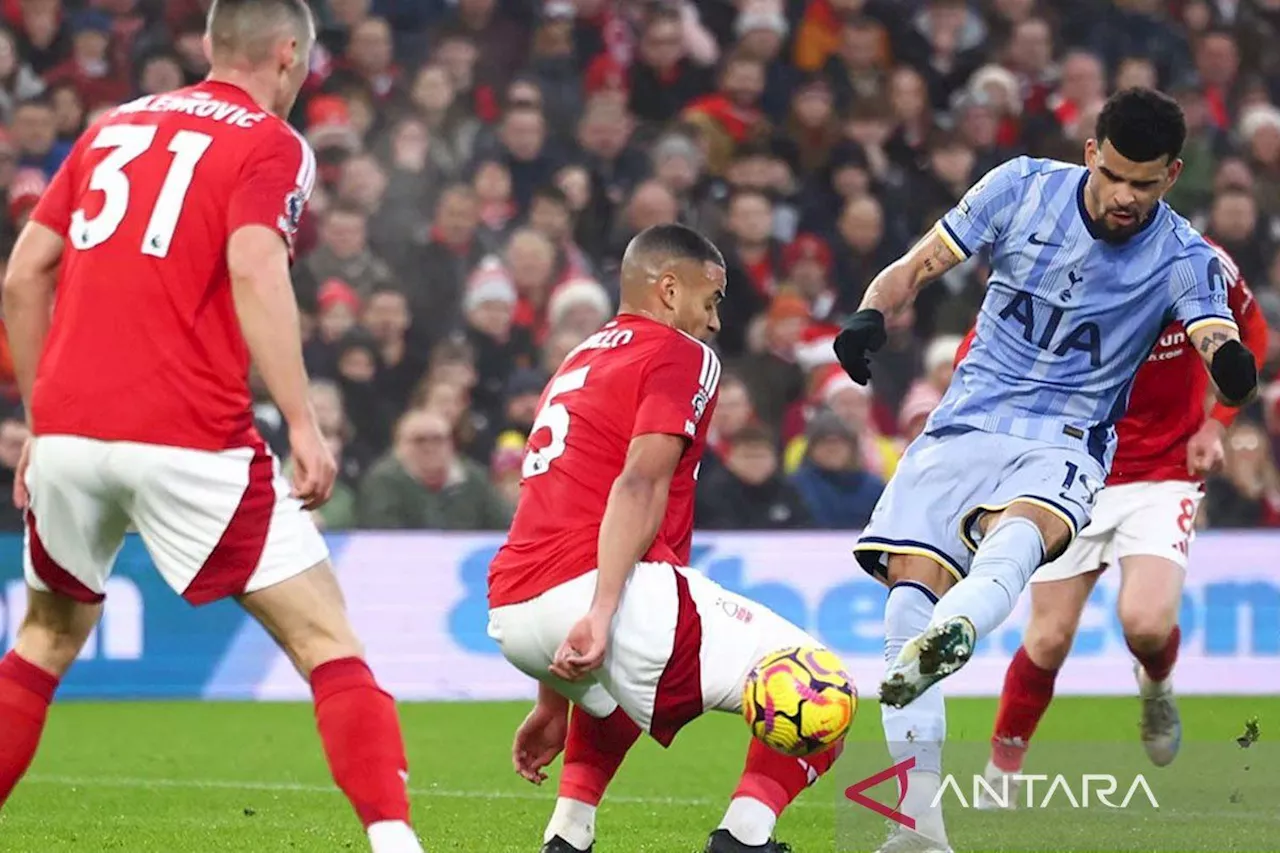 Nottingham Forest Kalahkan Tottenham, Tembus Tiga Besar Klasemen Liga Inggris