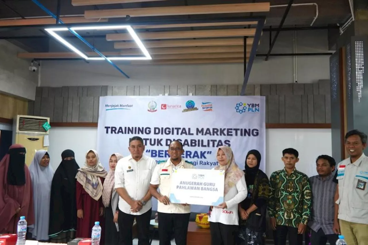 PLN Sulselrabar gelar 'training digital marketing' bagi disabilitas