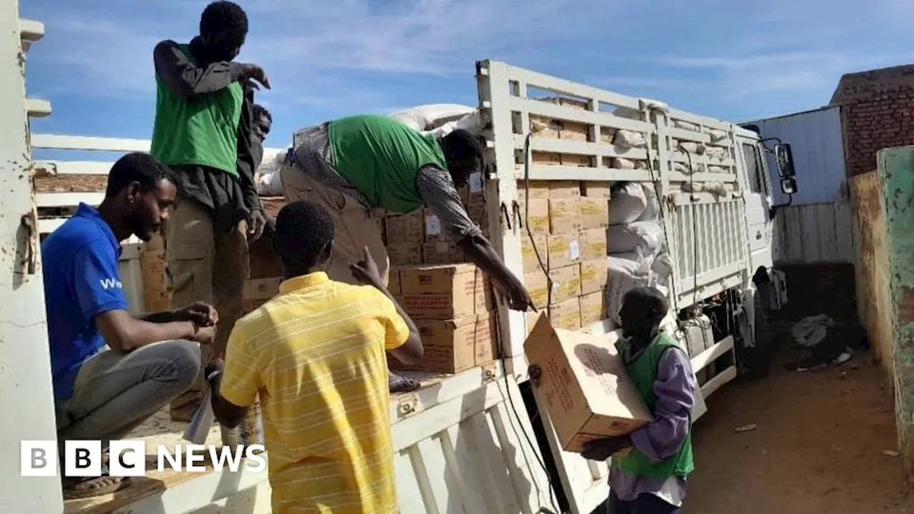 Food Aid Convoy Reaches Sudan's Khartoum for First Time Since Civil War