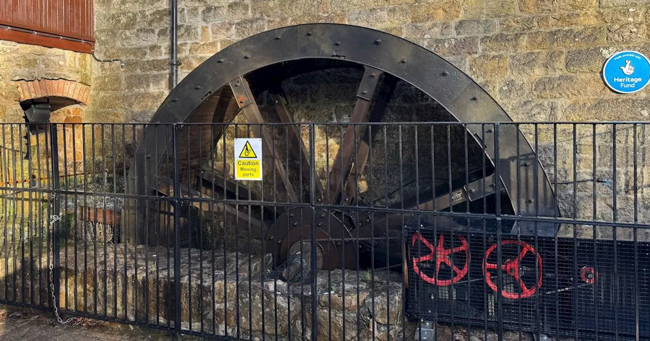 Historic Water Wheel at Florence Court Generates Electricity