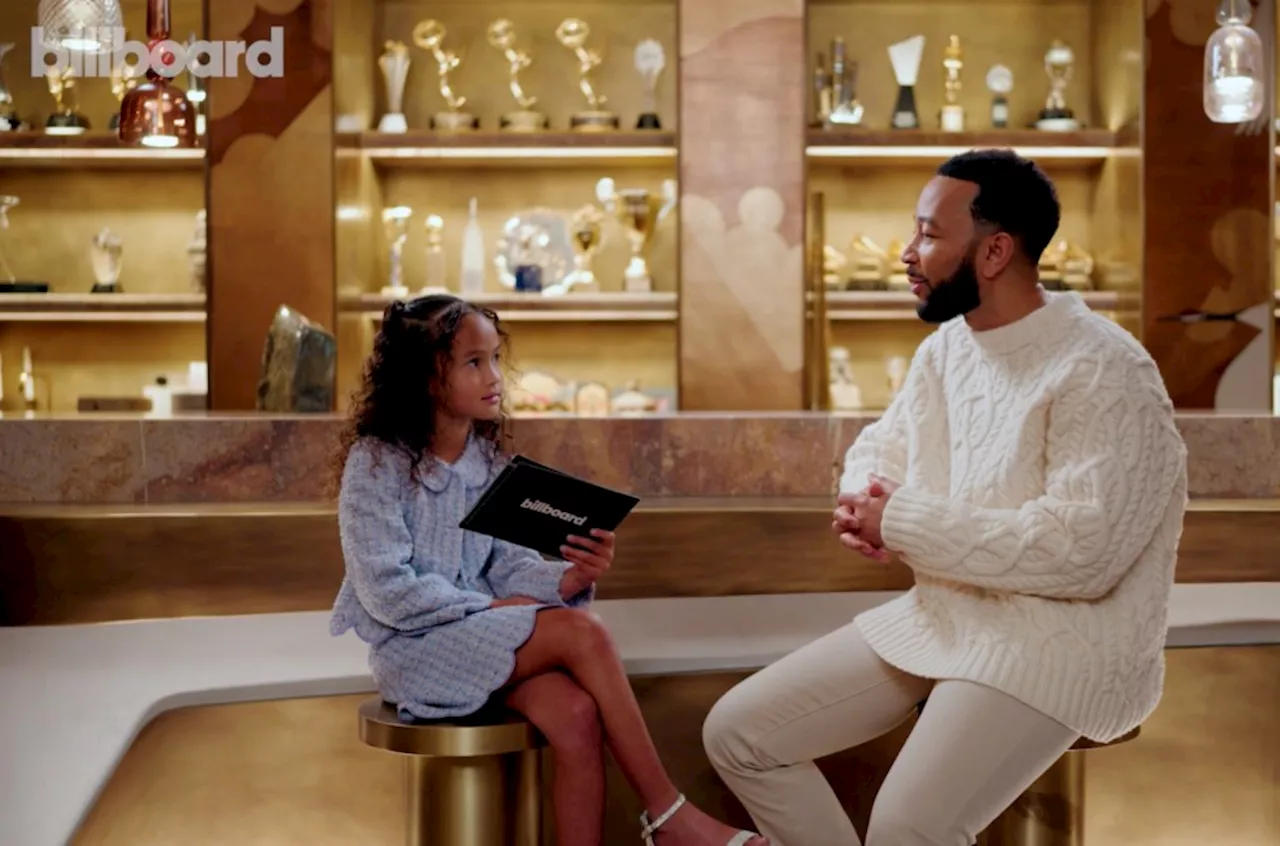 John Legend’s 8-Year-Old Daughter Luna Interviews Dad About ‘My Favorite Dream’: Billboard Family Q&A