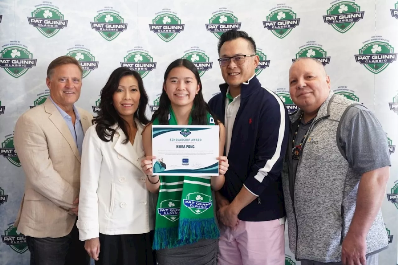 Burnaby Goaltender Awarded for Humanitarian Efforts