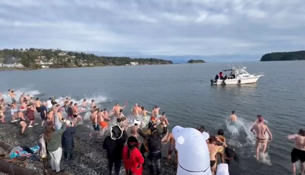 Watch: Wild weather across Vancouver Island