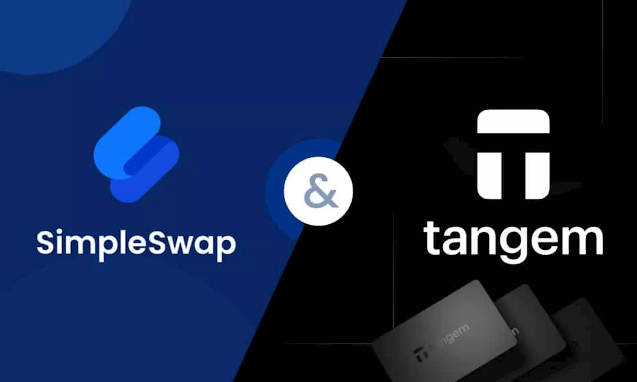 SimpleSwap Partners with Tangem for Seamless In-App Crypto Swaps