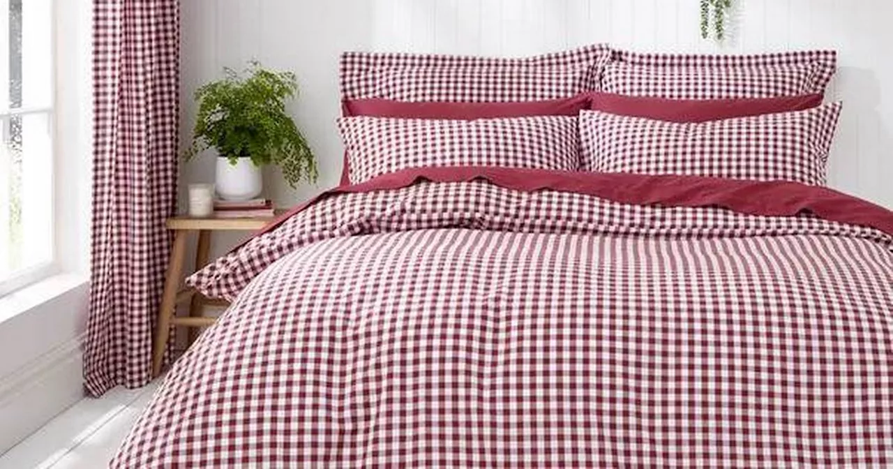 Dunelm's 'no-iron' bedding set that 'washes like a dream' in sale