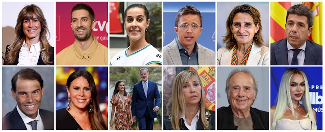 Los protagonistas de 2024 en España: de Begoña Gómez a Joan Manuel Serrat