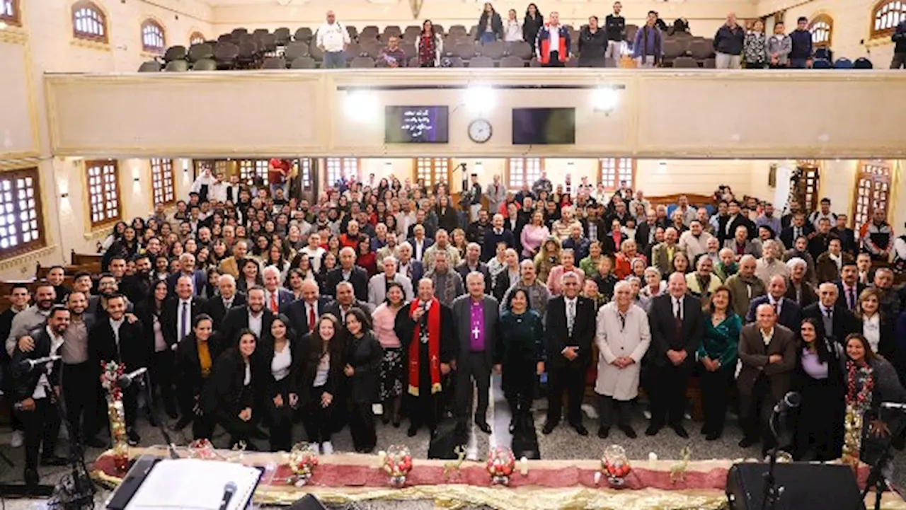 رئيس الطائفة الإنجيلية بمصر يشترك في احتفال بضم أعضاء جدد إلى الكنيسة