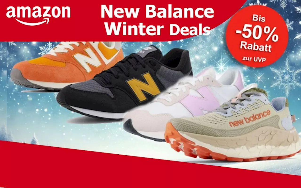 New Balance Winter Sale mit bis zu 50% Rabatt bei Amazon