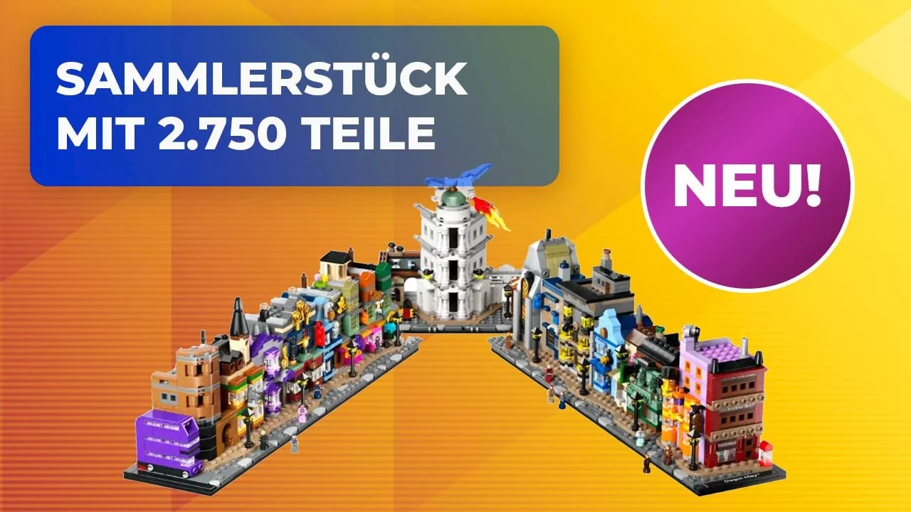 Vier Neue LEGO Harry Potter Sets Vorbestellbar: Ein Gebäude Premiere