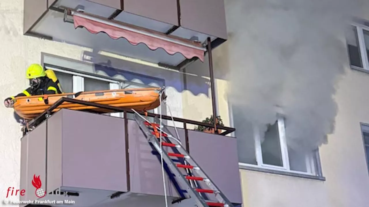 Brand in Sindlingen: Zwei Personen vor Rauch vergiftet gerettet