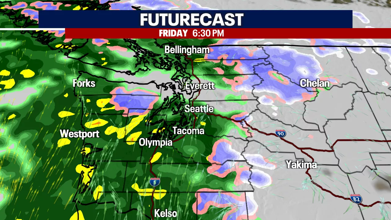 Western Washington to See Another Round of Rain and Wind