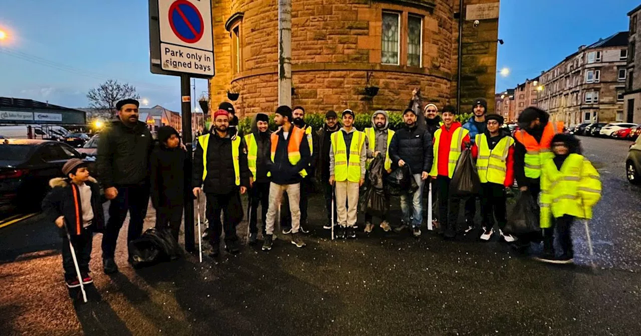 Glasgow youths to clean streets on New Year's Day to 'keep Scotland beautiful'