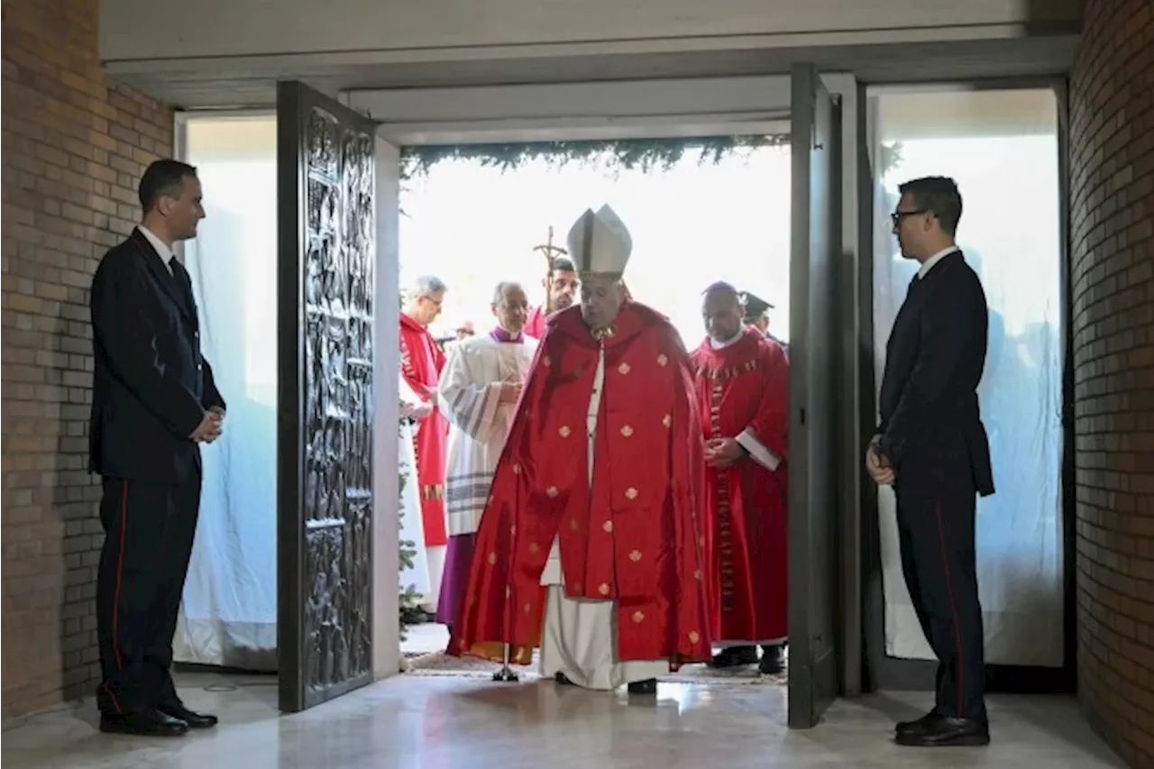 Special report: Inside the prison as Pope Francis opens the Jubilee Holy Door