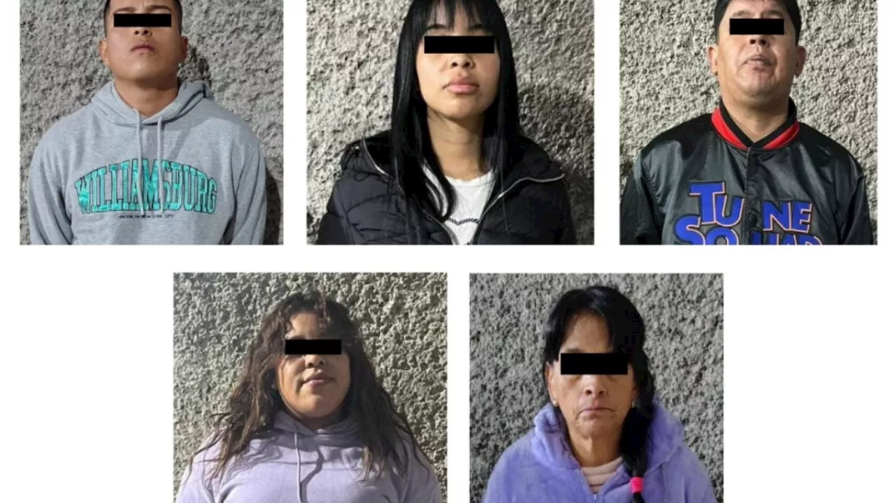 Detienen a cinco integrantes del “Cártel de Tláhuac” en CDMX, aseguran droga y armas