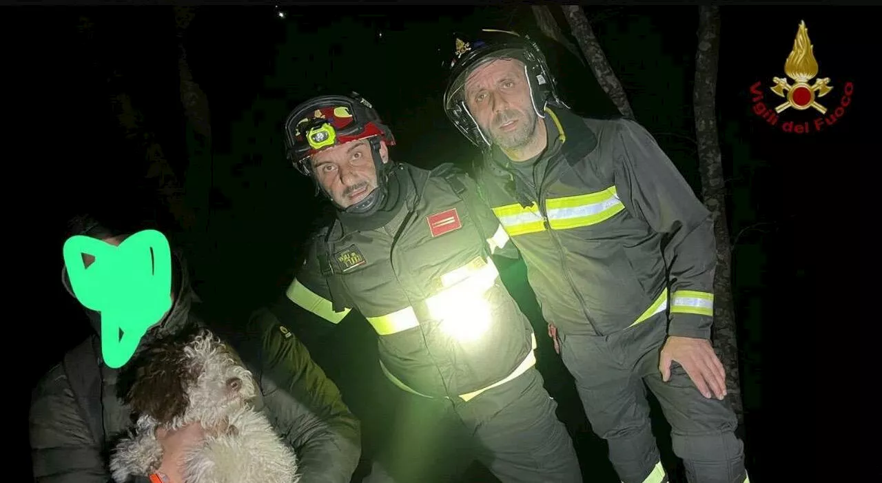 Vigili del Fuoco Riscuo Persone Dispersi a Campo Catino