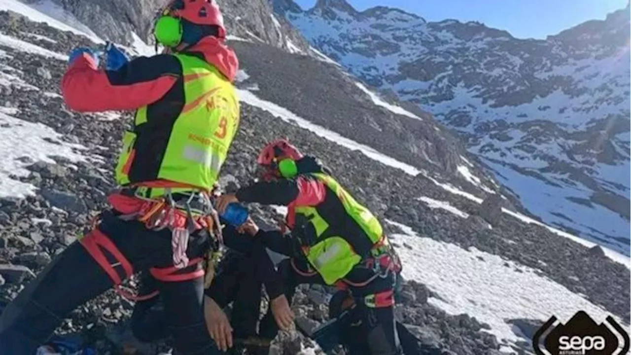 Rescatado Montañero en Picos de Europa