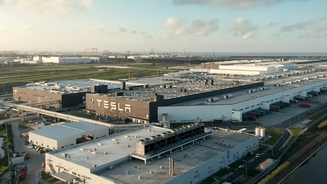 40-GWh annual capacity Tesla Megafactory in Shanghai to begin production in 2025