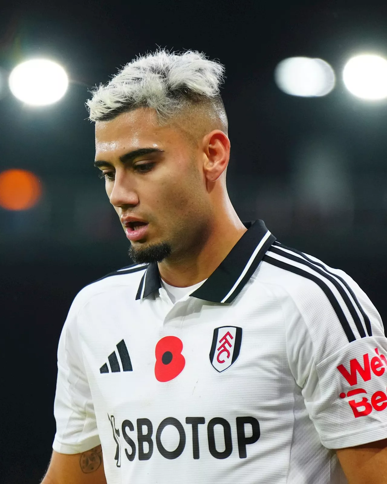 Técnico do Fulham despista sobre interesse do Palmeiras em Andreas Pereira: 'Nem há conversa'