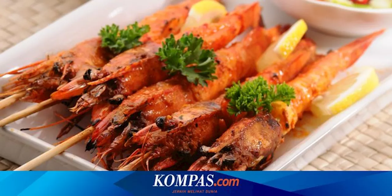 Resep Udang Bakar Pedas Manis Madu, Menu Tahun Baru