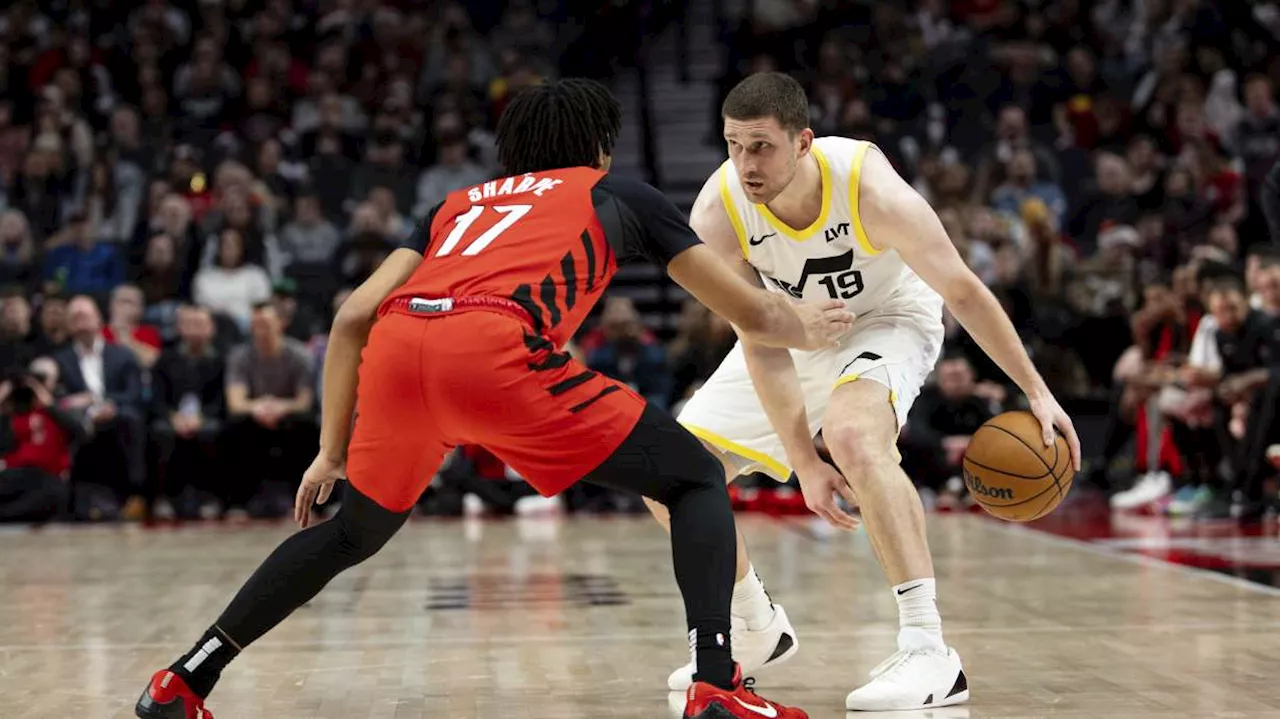 Jazz fall to Blazers on last-second shot