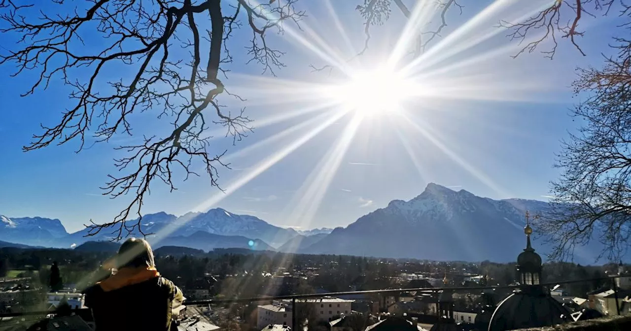 Mildes Wetter während des Jahreswechsels in Österreich