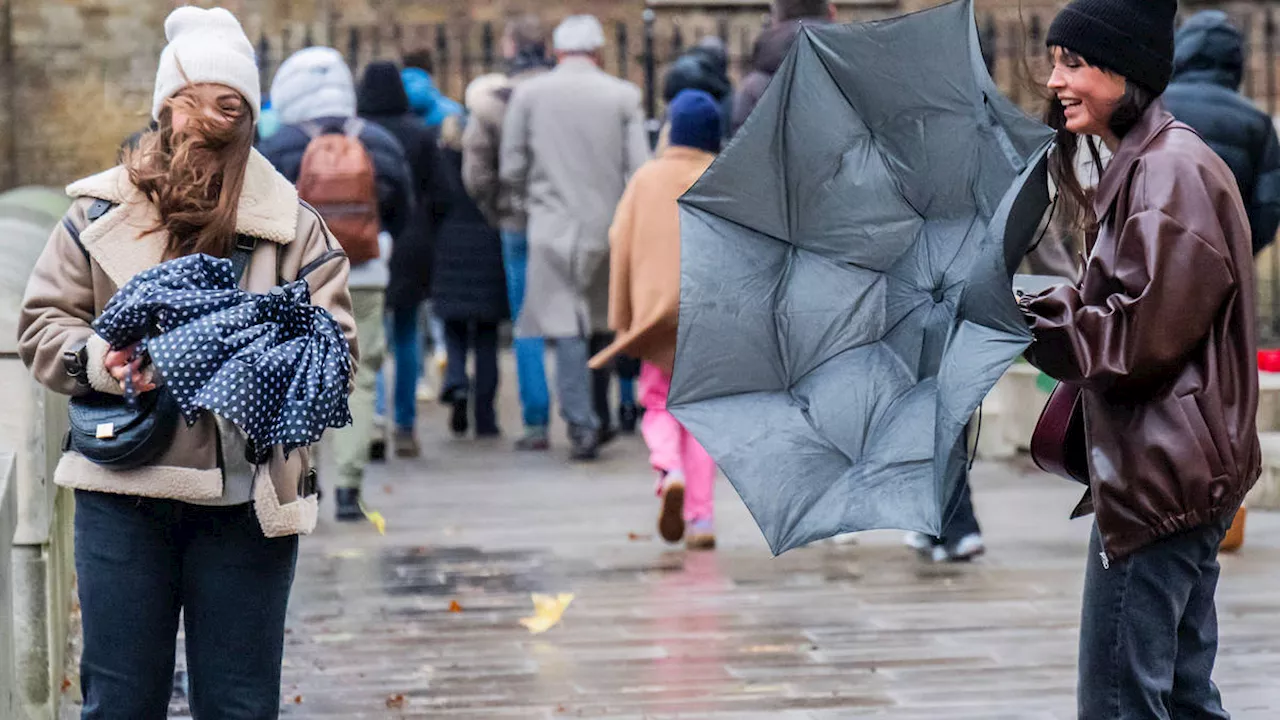 Brits Face Wet and Windy New Year's Eve as Snow Threatens Scotland