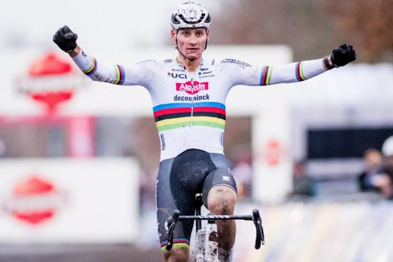 Van der Poel domine Loenhout, Van Aert en difficulté