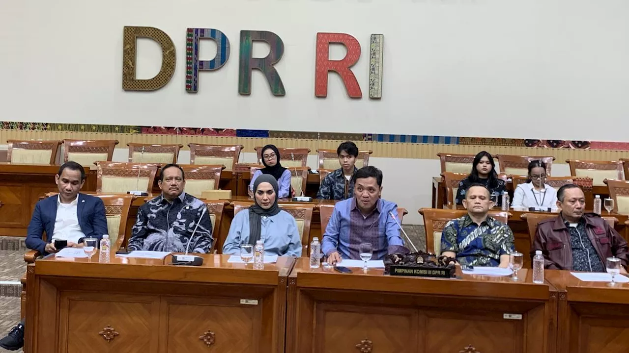 Komisi III DPR Berikan Apresiasi untuk Polri dan Catatan untuk Kejaksaan dan KPK