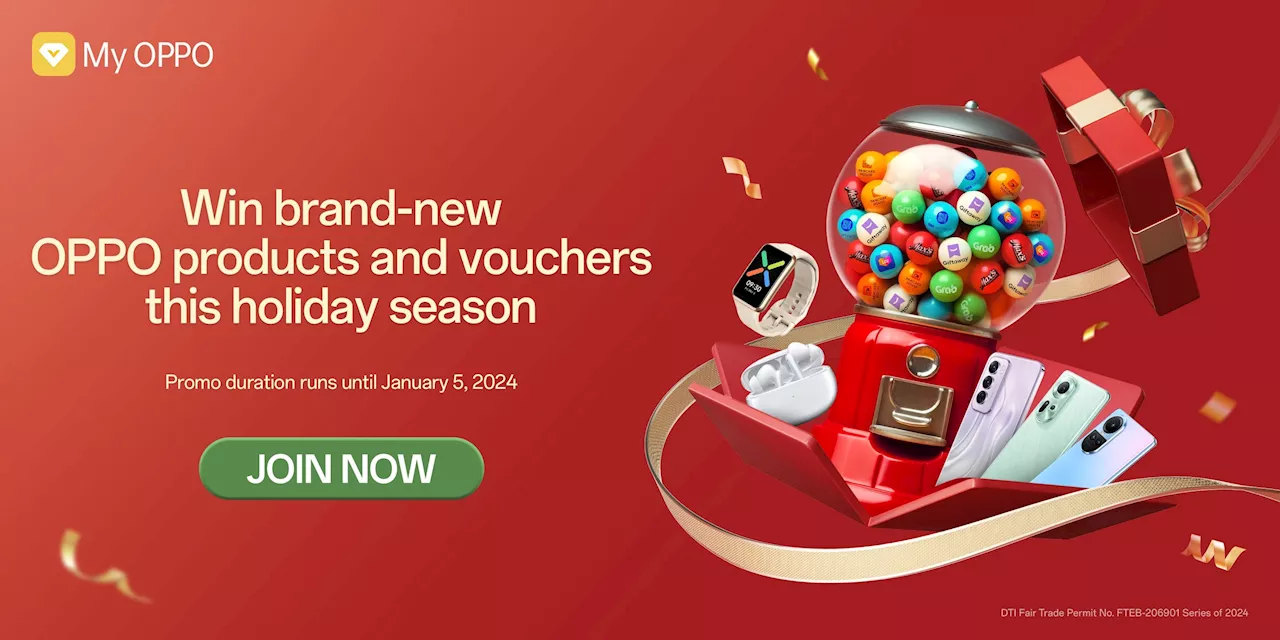 Win Exciting Rewards This Christmas with OPPO's My OPPO App