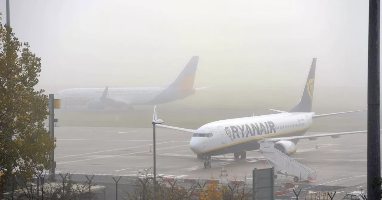 Heavy Fog Causes Flight Disruptions Across UK