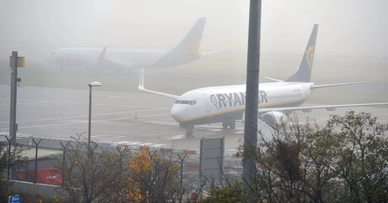 Heavy Fog Disrupts Manchester Airport Flights