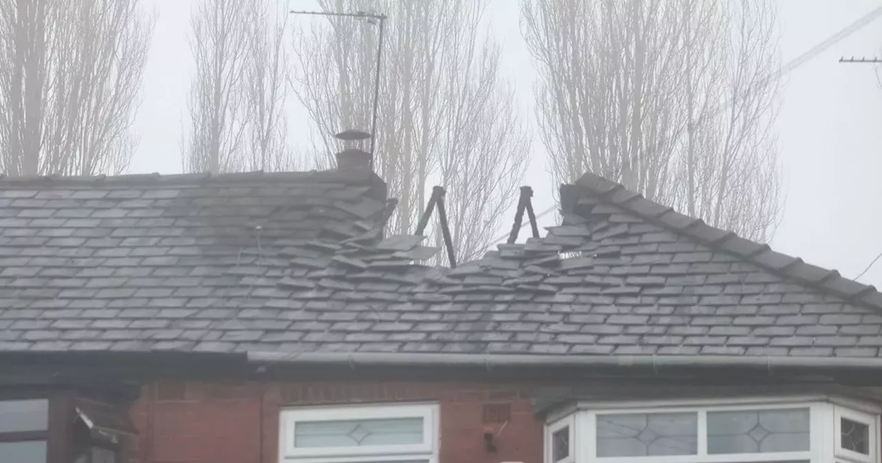 Images show severe damage after fire breaks out at Greater Manchester home