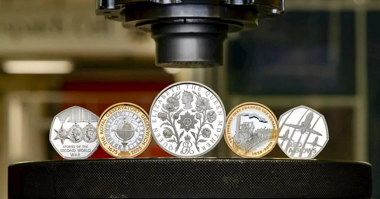 Royal Mint unveils five new special coins for 2025