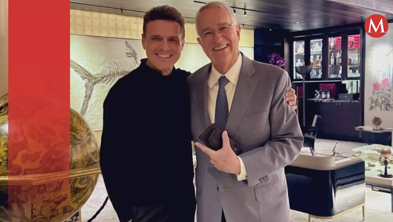 Ricardo Salinas Pliego Cena con Luis Miguel Después de su Concierto en la Ciudad de México