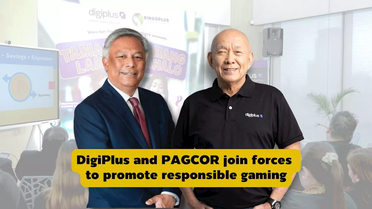 DigiPlus and PAGCOR Launch Nationwide Responsible Gaming Campaign