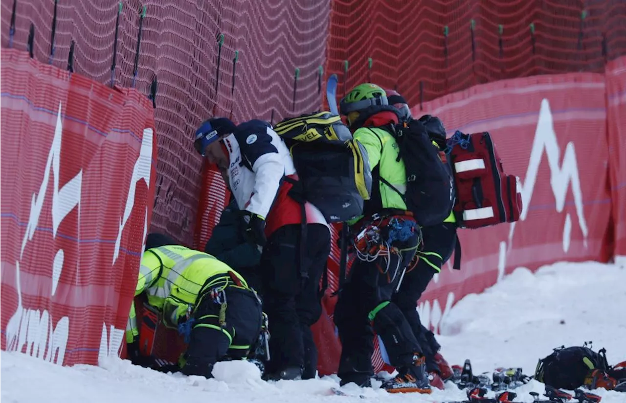 Ski-Star Sarrazin nach Sturz bei Training für Ski-Weltcup in Bormio auf Intensivstation