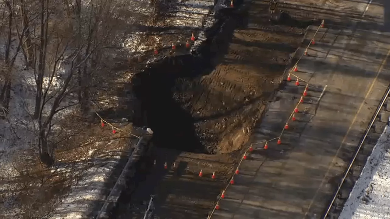 I-80 Eastbound in Wharton Remains Closed Due to Sinkhole