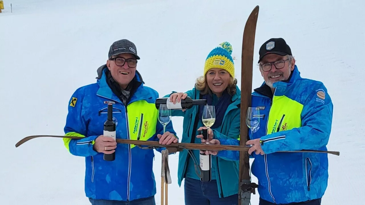 Weine aus Niederösterreich bei den FIS-Riesentorläufen