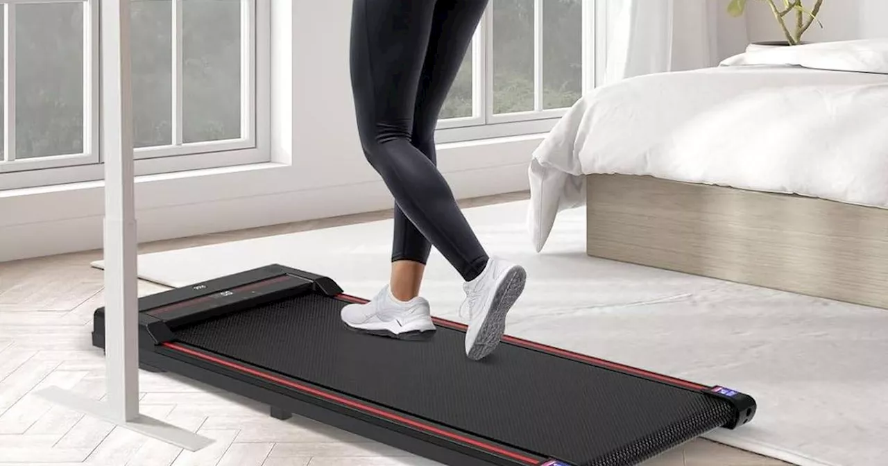 Amazon shoppers love foldable treadmill that's perfect for working from home