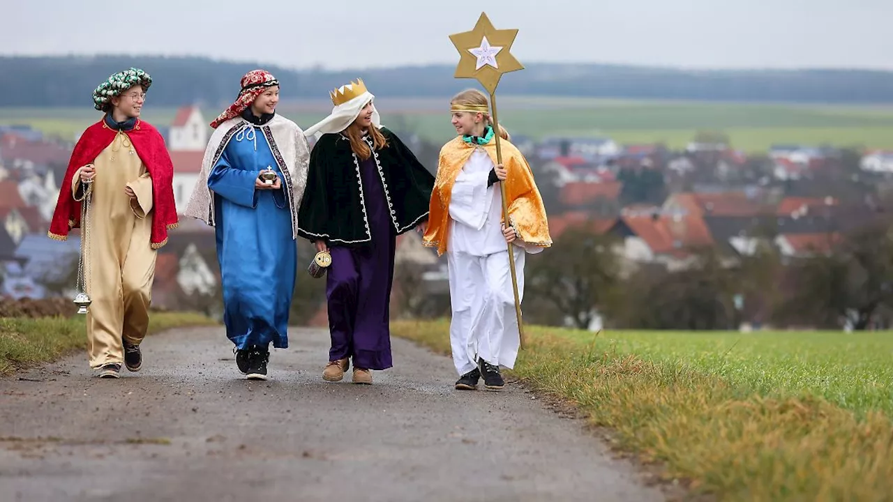 Nordrhein-Westfalen: Nach Weihnachten ziehen Sternsinger los