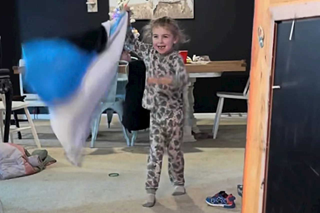 Little Girl's Viral TikTok Reaction to 'Full House' Blanket