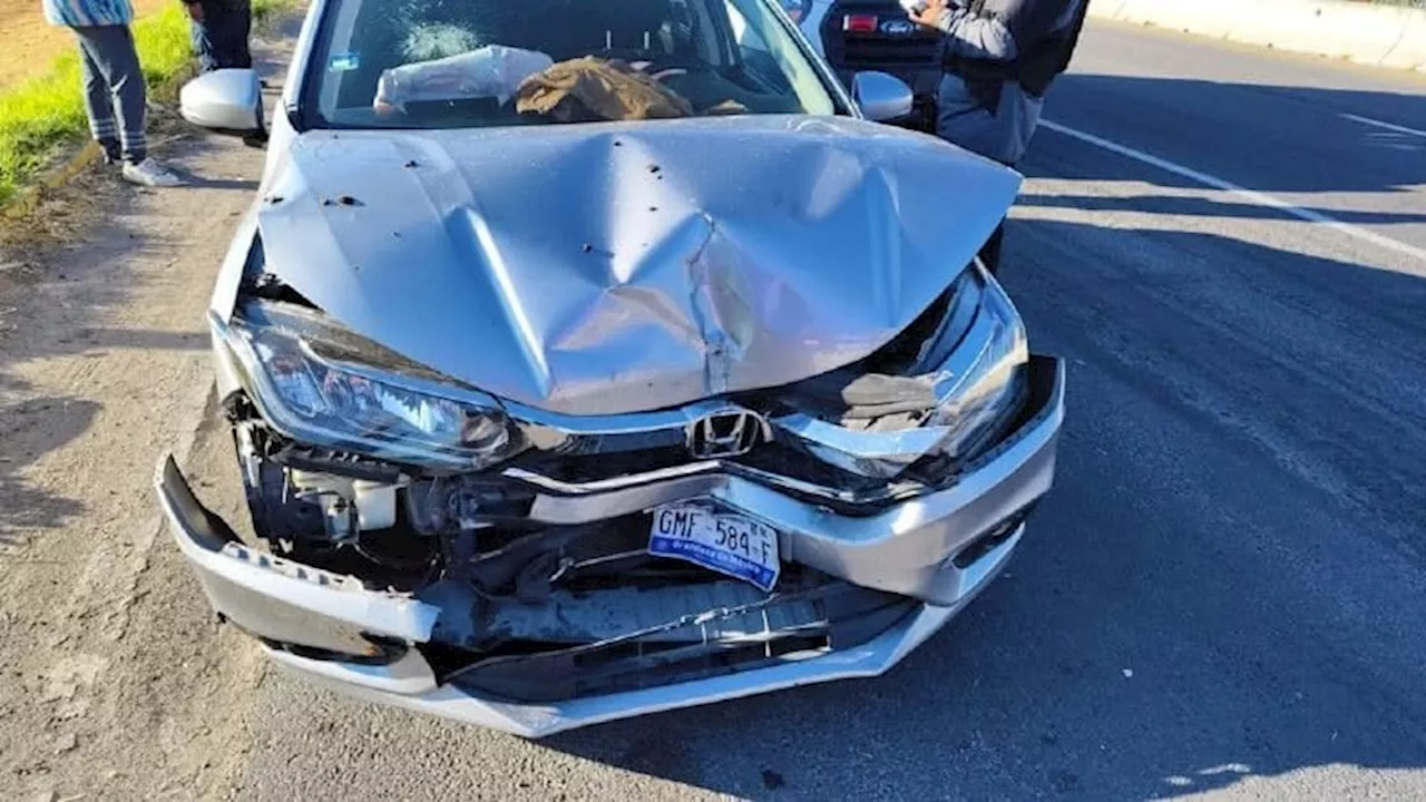 Choque en la carretera Salvatierra - Celaya deja 5 lesionados