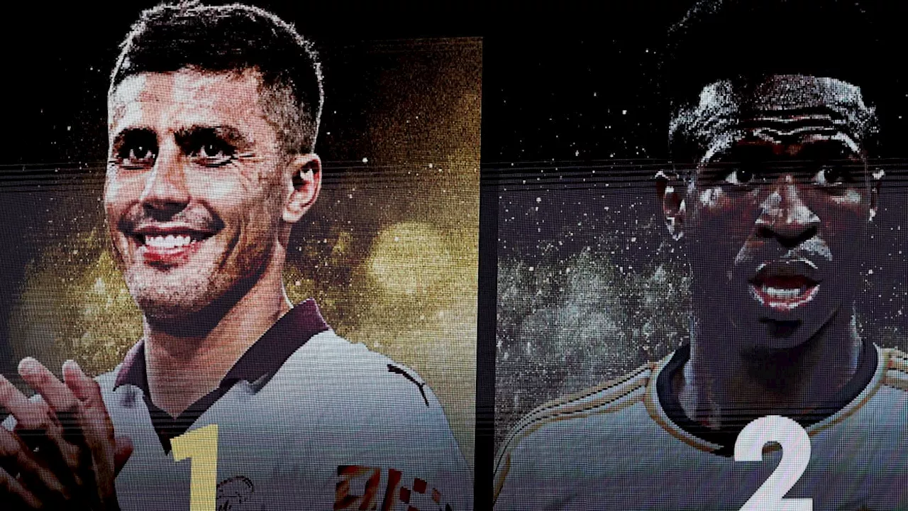 Vinicius Jr et Rodri en duel pour le titre de meilleur joueur lors des Globe Soccer Awards