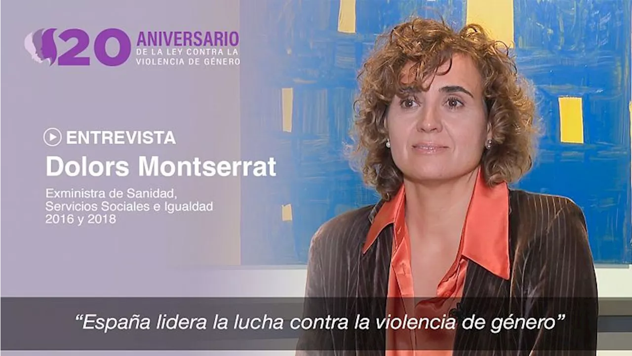 Dolors Montserrat, exministra de Igualdad entre 2016 y 2018