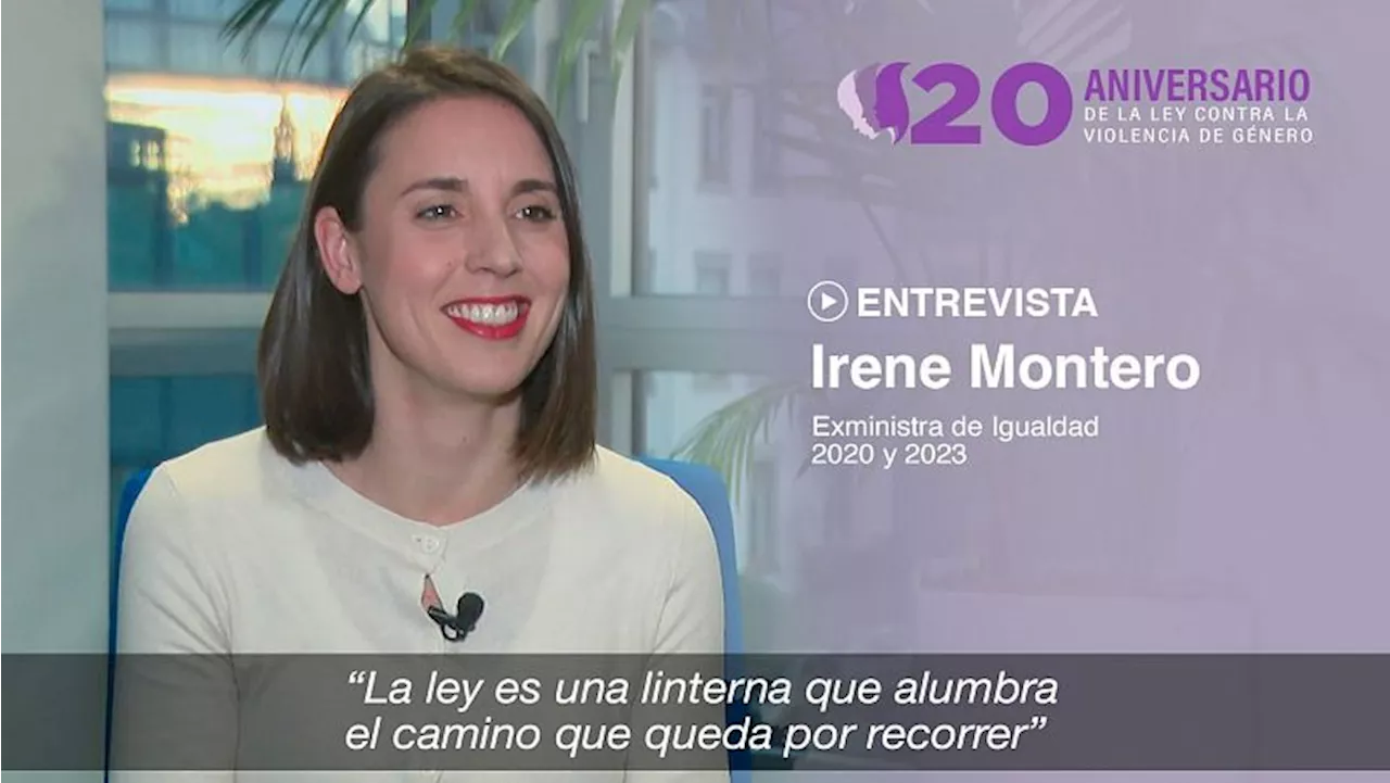 Irene Montero, exministra de Igualdad entre 2020 y 2023