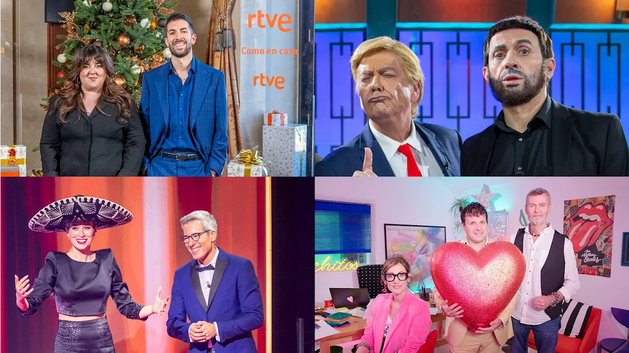 RTVE despide el año con las Campanadas de Broncano y Lalachus, Mota, Feliz 2025 o 'Cachitos'