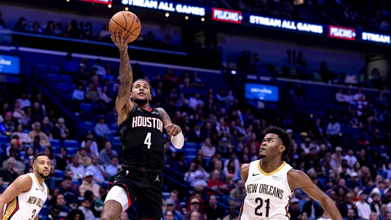 Green Shines as Rockets Glide by Pelicans in Blow Out Win